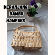Woven bamboo basket Eid hamper basket/