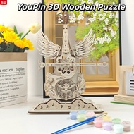 YouPin 3D Three-Dimensional Wooden Puzzle diy Cello Electric Music Box Hand-Assembled Gift