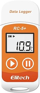 *Ships With in 1-Day* Elitech RC5+ USB Temperature Data Logger for Thermal & Area Mapping, Food Indu