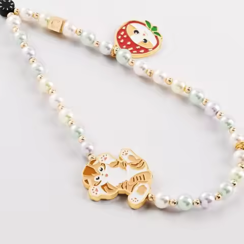 Cartoon Mofusand Fashion Portable Wrist Lanyard Anti-lost Hand Strap Decoration for Mobile Phone Cas