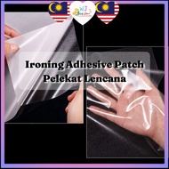 Lekat Lencana Sekolah Ironing Adhesive Patch Double Sided Interfacing Fusion Fabric Lightweight Patc