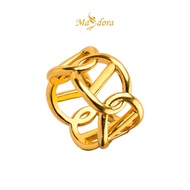 MASDORA 999 Gold Ring Rings Cincin Emas ~ Elegant D Link (EMAS 999/24K)