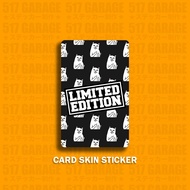 7 - CARD STICKER - T*G STICKER - ACCESS CARD STICKER - BANAPASSPORT STICKER
