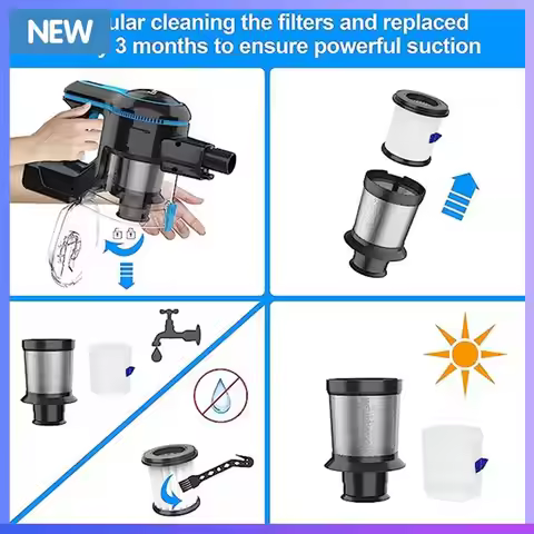 A60P Suitable For INSE S6T/S6P Pro/N5S Vacuum Cleaner Accessories Filter Filter Elements Filter Filt