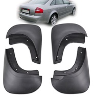 XUKEY SET MUD FLAP FIT FOR 1998~2005 AUDI A6 C5 SEDAN MUD FLAPS SPLASH GUARDS MUDGUARDS 2004 2003 2002 01 2000 1999 ACCESSORIES