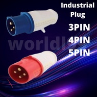 Industrial Plug【3 Pin / 4 Pin / 5Pin】【16A / 32A】