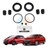 HONDA CITY TMO/T9A, CIVIC SNA, JAZZ T5A, INSIGHT TM8 FULL SET FRONT CALIPER DISC BRAKE REPAIR KIT 54
