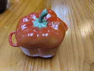 Staub 紅椒造型鑄鐵鍋