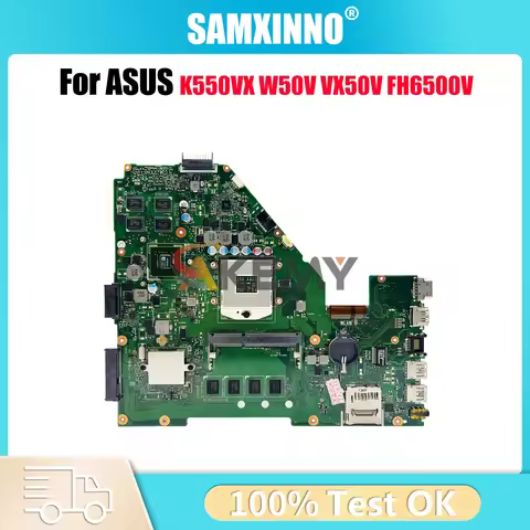 X550VC Laptop Motherboard For ASUS VivoBook X550VXK K550VX W50V VX50V X550VX FH5900 FH6500V X550V No