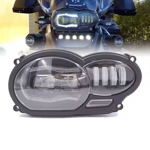 LED Headlight Assembly For BMW R1200 GS 2005 - 2012 BMW R 1200 GS ADV Adventure 2006 - 2013 Motorcyc