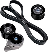 LEVANLIGHT Serpentine Drive Belt Tensioner Kit for Toyota Land Cruiser/Sequoia/Tundra V8 4.6L/5.7L, 
