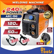 Mytools ARC-190 Portable Inverter 240V IGBT Welding Machine MMA Compact Set Welding Rod I  Mesin Kim