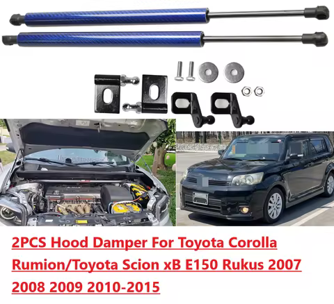 Hood Damper For Toyota Corolla Rumion/Toyota Scion xB E150 Rukus 2007-2015 Front Bonnet Modify Gas S