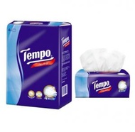 Tempo - (天然無香/1條共4包) Tempo 4層加厚紙巾 (4包) x 1條
