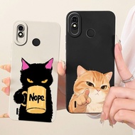 For Tecno Pop 2 Plus Case BA2 RB8S New Creative Rabbit Cat Cartoon Soft Liquid Silicone Protection C