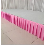 / TABLE DECORATION/ TABLE SKIRT Ruffled Table 95CM HEIGHT X 100CM LENGTH