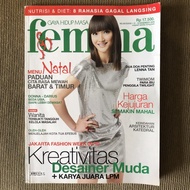 Majalah Femina tahun 2009 - Lenna Tan 