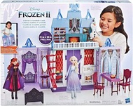 ♥️香港全新現貨♥️🔥🎁Disney Frozen 2 艾倫戴爾城堡 便攜式公主屋 兒童角色扮演玩具 冰雪奇緣城堡 禮物推薦 （不包人偶）