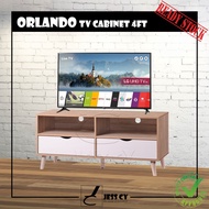 ORLANDO TV Cabinet / TV Console / Living Room / Home Furniture / Simple Scandinavian / TV Rak / 4 Ft