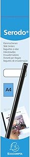 Exacompta Serodo 697081E Spine Bars Pack Capacity up to 60 Sheets DIN A4 21 x 29.7 cm 6 mm Pack of 2