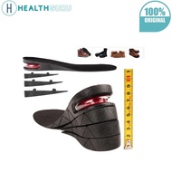 AE2 HealthGuru Anti Odour 4 Layers Shoe Heightener Unisex Men Women Half Lift Shoe Airo Cushion Pad 