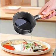 Hot Oil Pan Mini Hot Oil Burning Oil Watering Oil Cast Iron Pan Splashing Oil Splashing Oil Small Po