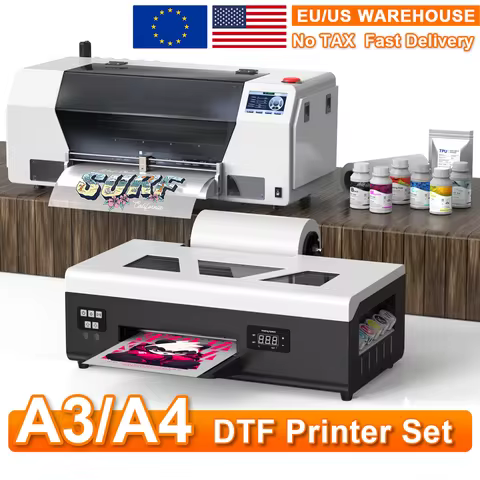 DTF Printer Impresora A3 XP600 DTF Printer Directly Transfer Film Printer A4 DTF T-shirt Printing Ma
