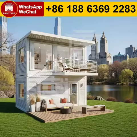 Compact Foldable Structure Convenient Kit Homes Fabricated Homes Flat Pack House Standalone Home Sta