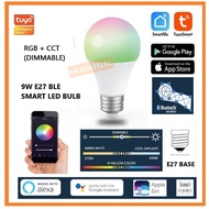 RETOUCH 9W E27 LED BULB A60 BLE Smart Light Tuya Sigmesh Bluetooth (RGB + CCT) Dimmable