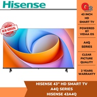 Hisense NEW MODEL 43A4Q  I  43″ FULL HD VIDAA Smart TV