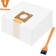 10 Vacuum Cleaner Bags for H81/H81 Pure Epa/Telios Extra Large Capacity Non-Woven Vacuum Dust Bags