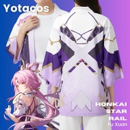 Haori Cardigan Game HSR Honkai Star Rail Fu Xuan Japanese Cosplay Costume YOTACOSd