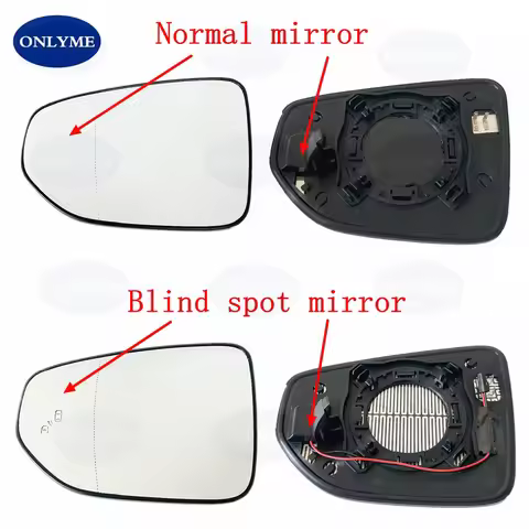 Car Heated Wide Angle Blind Spot Mirror Glass For Lexus UX200 UX250H / ES300H ES350 LC500 LS500 2018