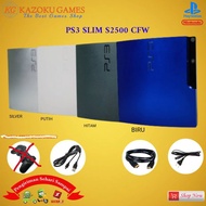 PS3 PS 3 SLIM SONY PS CFW SERI 2100 160GB -500GB NO STICK