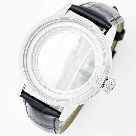 40mm Cocktail Round Shaped Watch Case Fit 33.5-35mm Dial For Seiko Presage NH35/36/4R Automatic Move