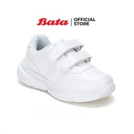 Bata บาจา Bubble Gummer รองเท้านักเรียนชาย แบบสวมปรับขนาดได้ มีให้เลือก 2 สี ดำ/ขาว