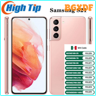 S21 Samsung Galaxy ของแท้ BGXDF 5G G991U1 6.2 "ROM 128 256GB 8GB Snapdragon 888 NFC สามกล้องมองหลัง Octa Core 5G โทรศัพท์มือถือ HYSEH