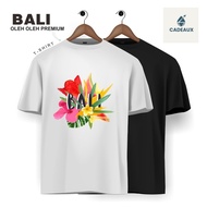 Bali Island indonesia Souvenir T-Shirt Cotton Combed 24s Souvenir Gift