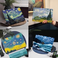 Art style printing case For Macbook Pro M4 A3401 14.2 inch A2442 A2779 2025 Air 13.6 A3240 A2681 wit