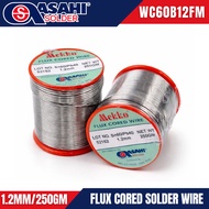 ASAHI SOLDER Mekko WC60B12FM 1.2mm 250 gram Solder Lead Solder Wire Timah