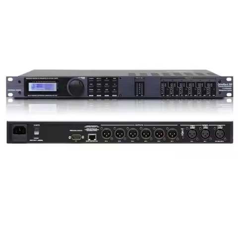 2025 DBX260 Audio Processor Drive Rack Dbx Driverack 260 PA Processor Audio Dsp Digital Audio Speake