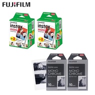 【The-Best】 10 - 60 Sheets Fujifilm Instax Mini 11 8 9 Film Fuji Instant Photo Paper For 70 7s 50s 50i 90 25 Share Sp-1 2 Camera