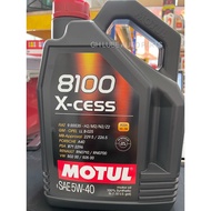 Motul 8100 X-CESS 5w40 Fully Synthetic 5L