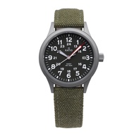 Ratio Quest Men's Field Watch Sapphire Canvas Strap Khaki Green Dial Quartz RTQ029 100M Lewis And Cl