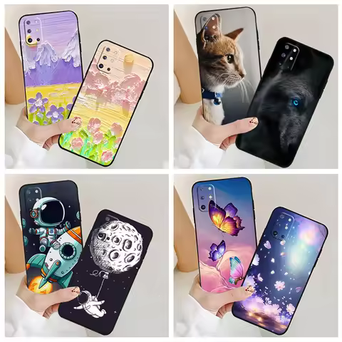 For Oneplus 8T Case Colorful Painted Cover Soft Silicone Phone Case For One Plus 8T 1+8 8Pro Back Co