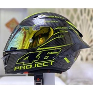 Emperor Edition Pista 46 Luminous Helmet Motorcycle Full Face Helmet Fiberglass helmet