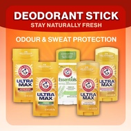 ARM & HAMMER Arm Hammer Essentials Deodorant/Ultra Max Solid AntiPerspirant for Men/Women