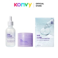FRANKLY Closer Series (Serum /  Toner Pads /  Pore Minimizing Mask)
