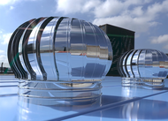 FA1923 FA-VENTZ US 100% Stainless Steel 304 Wind Turbine Ventilator IN-24 / MM-600 (SABAH)