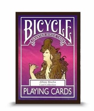 穆夏 playing  Card/啤牌/撲克牌